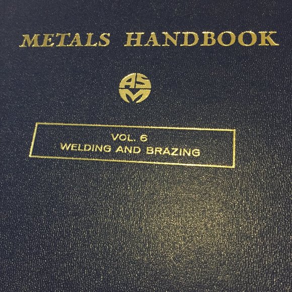 ASM Metals Handbook Volume 6 Welding and Brazing 8th Edition 734 Pages - Picture 2 of 14